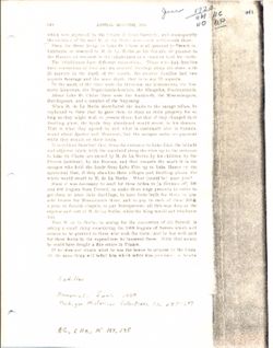 041, Memorial of de la Mothe Cadillac.Michigan Historical Collections Vol. 33, Collected by C.M. Burton, 648. Lansing, MI: Robert Smith Printing Co., 1904.