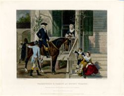 Washington & Family at Mount Vernon