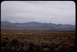Ruby range from US 40 between Elko and Wells, Nevada.