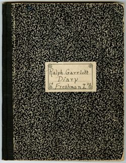 Ralph J. Garriott diary, 1923-1924, C361