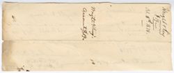 Receipt made out to King and Wright for $19.00, 5 October 1838