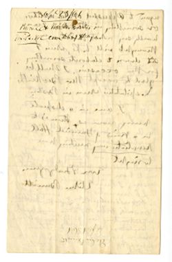 1861, Apr. 15 - Burritt, Elihu, 1810-1879, pacifist, New Britain, Connecticut. To A. Walker. Anniversary meeting will be in peculiar circumstances if Civil war then in progress. Subject of his speech on that occasion not yet decided buy may be on the powers and policy of the peace principle in regard to oppressed nationalities.