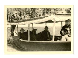 Men in pontoon boat 2