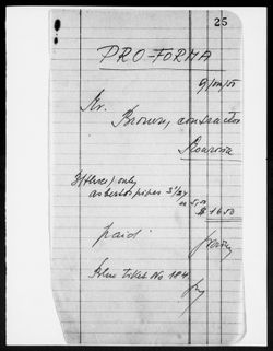 Tubman Farm Financial Records, 1950