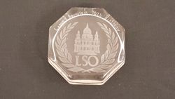 LSO Crystal Paperweight