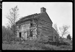 Old John Carpenter home, near Raccoon Creek. Owen county