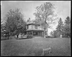 Dickey Home at Bear Wallow, showing sign in wallow