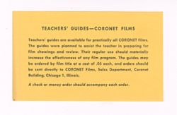 Coronet Films: Catalogue of 16mm Sound Motion Pictures for Educational Use, 1956-1957