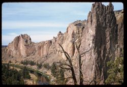 Smith Rocks above Crooked river Oregon