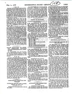 Hearings announced on patents, May 14, 1979
