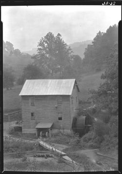 Old mill from roadway, out of New Tazewell (Frank Cupps)