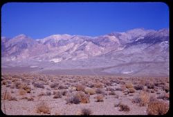 Wall of the White Mountains, east side of Owens Valley - California-Nevada border.