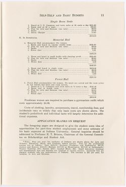 "Self- Help and Basic Budgets for Men and Women Students at Indiana University 1939- 40" vol. XXVII, no. 7