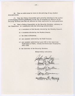 77: Report of the Committee on the Safety Division, ca. 22 April 1969