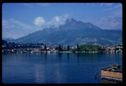 Pilatus, above Lake of Lucerne