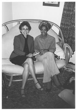 Saundra Sharp with Phyllis Klotman