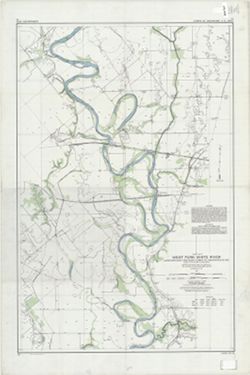 West Fork White River : junction East and West Forks to Indianapolis, Ind. : chart 30 to chart 53 inclusive
