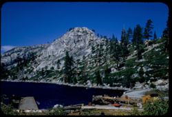 Echo Lake. 7500 ft. high in Sierra Nevada. California.
