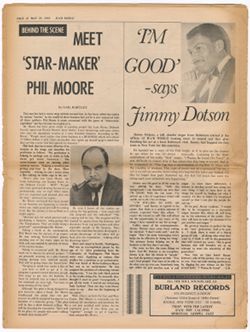 "Meet 'Star-Maker' Phil Moore," R 'n' B World (no. 28), 1969 May 29