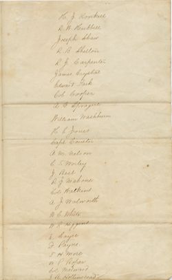 Tribute, February 26, 1864 and February 26, 1865