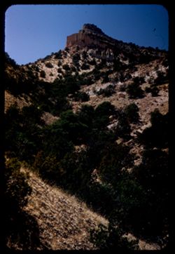 A New Mexico canyon near Bandelier Nat'l. Mon.