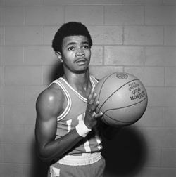 IU South Bend men's basketball player (number 11), 1970s