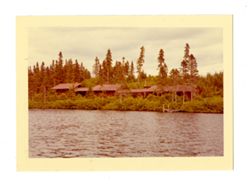 Lodge on lake