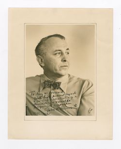 Autographed portrait of John H. Sorrells