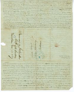 Maclure, William, Mexico, 10 Oct 1837, to Achilles Fretageot, New Harmony, Ind., 1837 Oct. 10