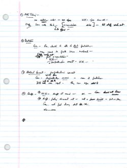 "Tom, Judge, Me - 9:45-10:15 - 7/17/03" [Hamilton’s handwritten notes], July 17, 2003