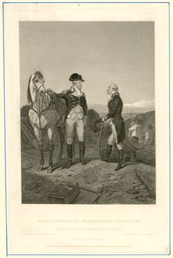 First Meeting of Washington & Hamilton