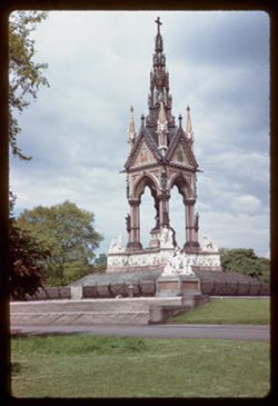 Albert Memorial in Hyde Park London
