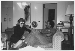 Robert Hooks with Phyllis Klotman
