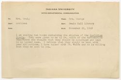 Euclidean Circle (Indiana University) records, 1907-1942, C250