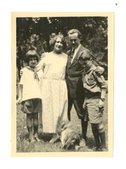 Roy and Margaret Howard with their children