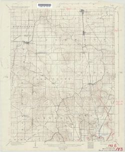 Indiana Haubstadt quadrangle [1935 reprint]