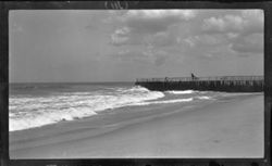 Fishing pier, Virginia Beach, Aug. 26, 1910, 1 p.m.