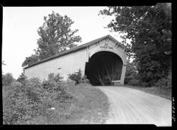 Longwood bridge, Fayette County, both ends