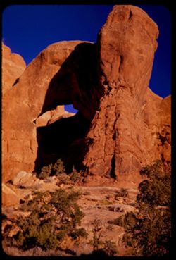 Arches National Mon. near Moab, Utah.