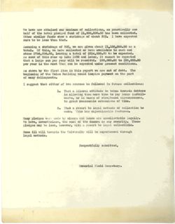 Administrative/Organizational, 1919-1930