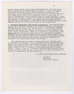 88: AAUP Report on Fraternal Organizations, 08 April 1969