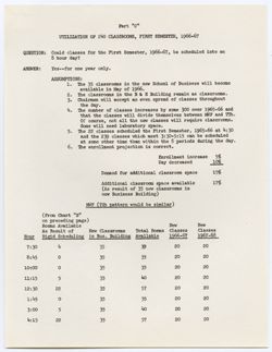 University Study Committee – 60 Minute Class Proposal for Calendar Revision, 01 June 1965