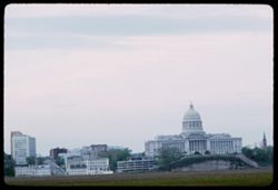 Jefferson City, Mo.  From across the river. East elevation of State Capitol