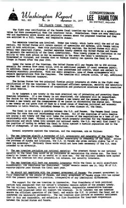 39. Sept 28, 1977: The Panama Canal Treaty