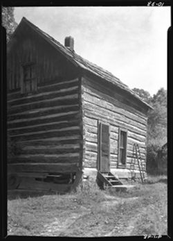 C.M. Hole cabin, off of 135 road at Deadfall