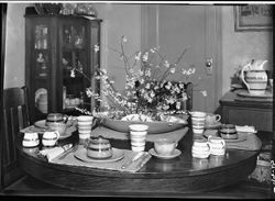Table with setting for Walter Griffith