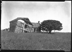 Old house, leaning, road no. 3, beyond Sandusky, north