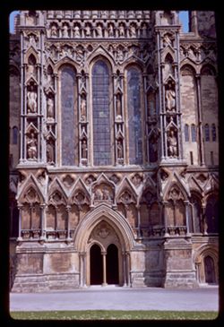 Wells Cathedral  façade