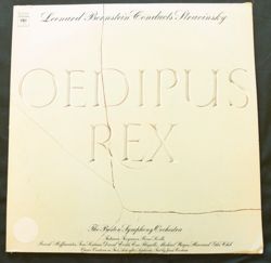 Oedipus Rex  Columbia Records: New York City,