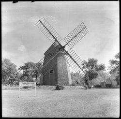 Distant shots of Dutch mill